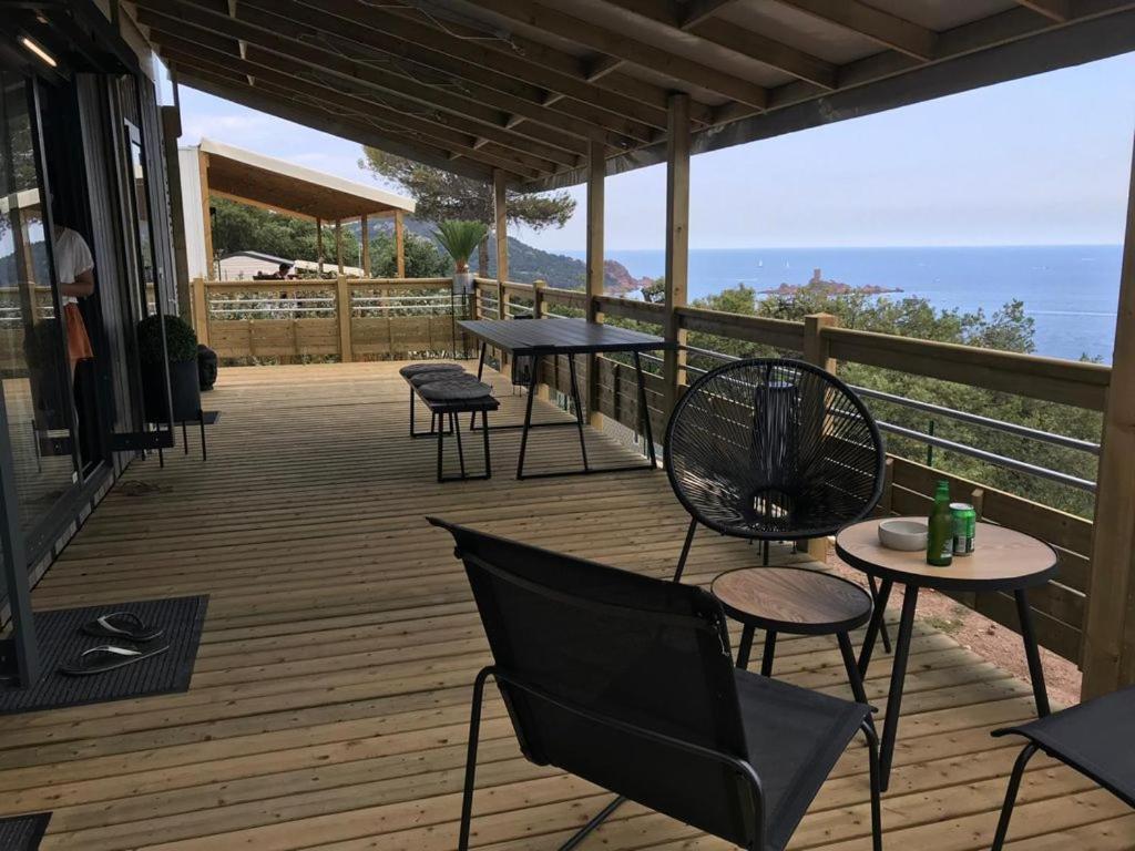 Saint-Raphaël Mobil Home Vue Sur Mer - Racine 03 מראה חיצוני תמונה